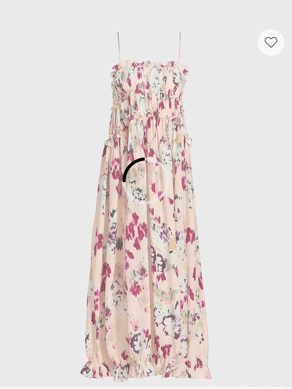 Ulla Johnson clove floral Maxi dress